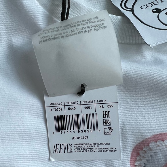 Authentic Moschino Teddy Bear Print Oversized T-Shirt - Picture 10 of 13